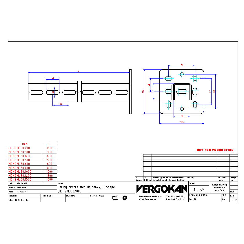 COMMERCIAL HDHSMU50.--- (45732)